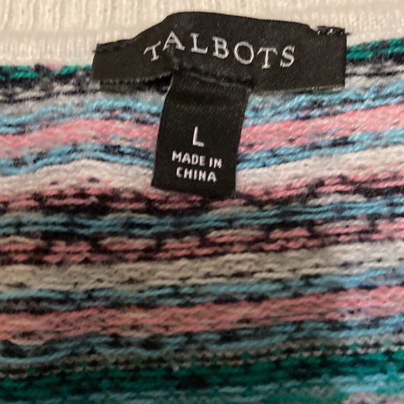 Talbots Fair Isle Sweater size L - Picture 3 of 7